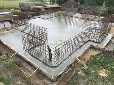 Строительство дома из газобетона по проекту 492А_24