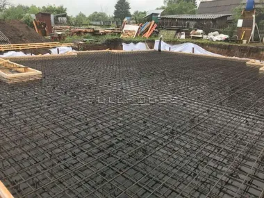 Строительство дома из газобетона по проекту 492А_26