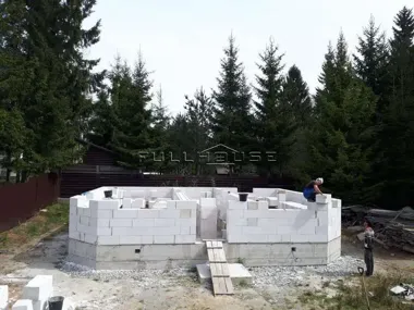 Строительство коттеджа из газобетона в Касимово_18