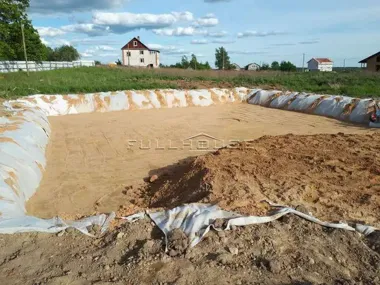 Строительство дома из газобетона по проекту ПА-150В_33