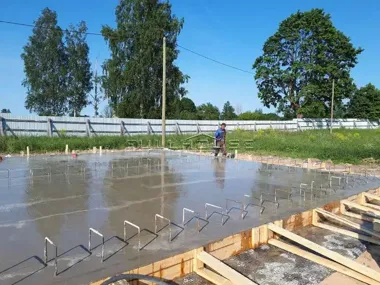 Строительство дома из газобетона по проекту ПА-150В_28