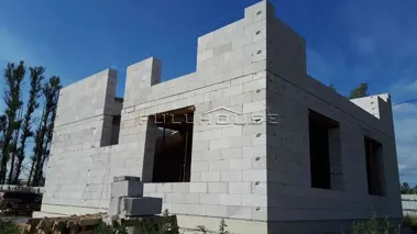 Строительство дома из газобетона по проекту ПА-150В_15