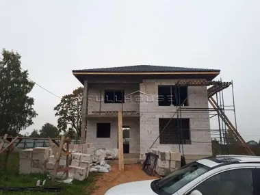 Строительство дома из газобетона по проекту ПА-150В_6