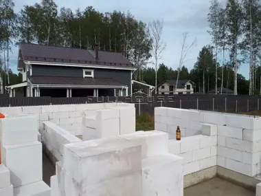 Строительство дома из газобетона по проекту FH-140ND_21