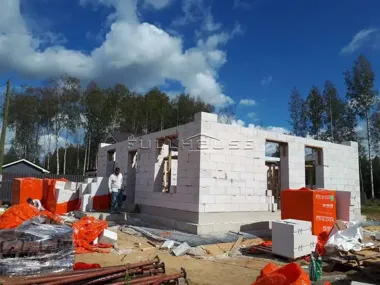 Строительство дома из газобетона по проекту FH-140ND_15