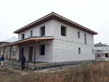 Строительство дома и бани из газобетона_2