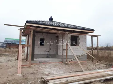 Строительство дома и бани из газобетона_6