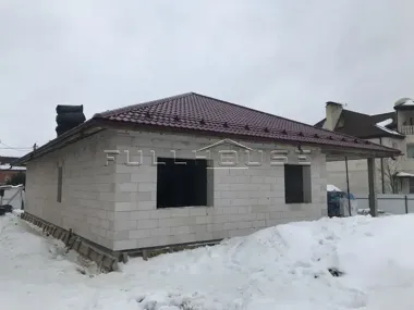 Строительство одноэтажного дома из газобетона FHDom_12 Строительство одноэтажного дома из газобетона FHDom_12