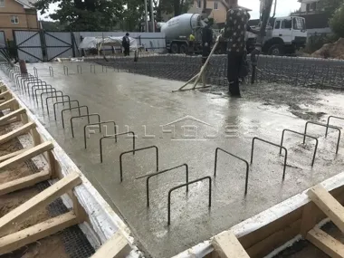 Строительство дома из газобетона по проекту FH-271G_15