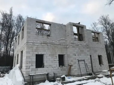 Строительство дома из газобетона по проекту FH-271G_4