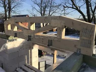 Строительство дома из газобетона по проекту FH-271G_8