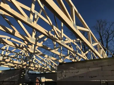 Строительство дома из газобетона по проекту FH-271G_2