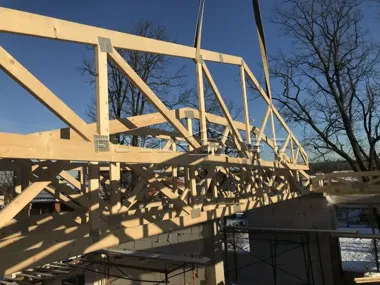 Строительство дома из газобетона по проекту FH-271G_3