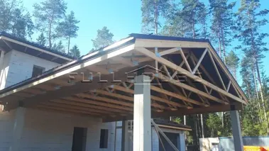 Строительство дома из газобетона по проекту FH-115 Status-1_15