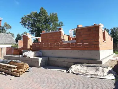 Строительство дома из по проекту FH-208 студии FHDom_24