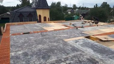 Строительство дома из по проекту FH-208 студии FHDom_18