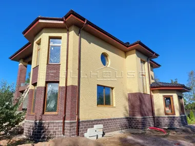 Строительство дома из по проекту FH-208 студии FHDom_2