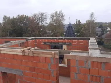 Строительство дома из по проекту FH-208 студии FHDom_21