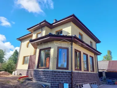 Строительство дома из по проекту FH-208 студии FHDom_1