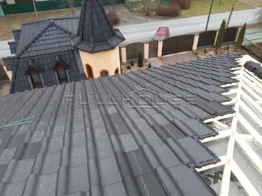 Строительство дома из по проекту FH-208 студии FHDom_9