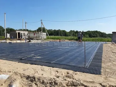 Строительство дома по проекту FH-145 студии FHDom_30 Строительство дома по проекту FH-145 студии FHDom_30