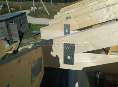 Строительство дома по проекту FH-145 студии FHDom_15 Строительство дома по проекту FH-145 студии FHDom_15