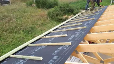 Строительство дома по проекту FH-145 студии FHDom_12 Строительство дома по проекту FH-145 студии FHDom_12