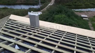 Строительство дома по проекту FH-145 студии FHDom_10 Строительство дома по проекту FH-145 студии FHDom_10