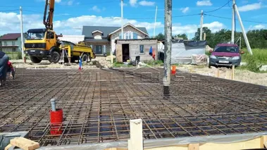 Строительство дома по проекту FH-145 студии FHDom_28 Строительство дома по проекту FH-145 студии FHDom_28