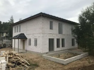 Строительство дома из газобетона по проекту FH-326-18