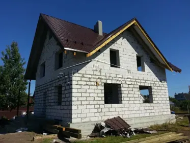 Строительство коттеджа по индивидуальному проекту 197 кв. м.