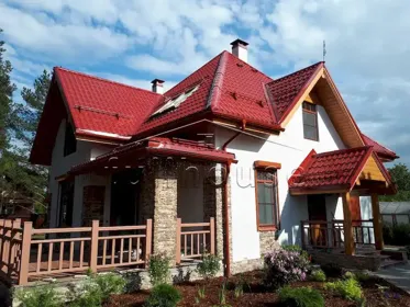 Строительство коттеджа по проекту 55-38