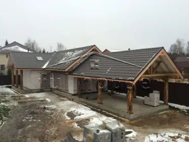 Строительство гостевого дома из газобетона