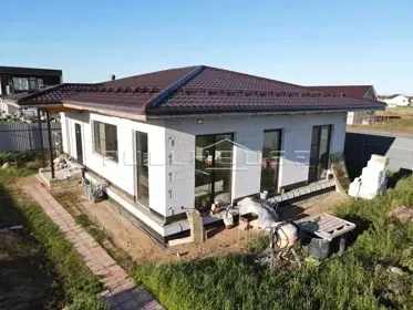 Строительство коттеджа по проекту FH-90 Windows