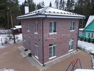 Строительство коттеджа по проекту FH-115 Status-1