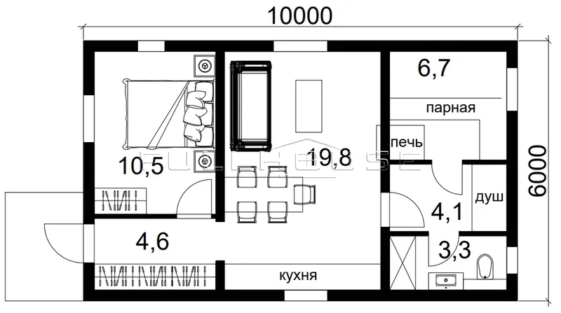 Проект бани FH-49U Urban_5