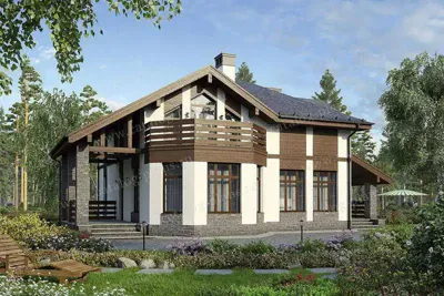 Проект дома 40-16