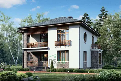 Проект дома 56-52