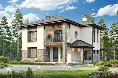 Проект дома 56-77