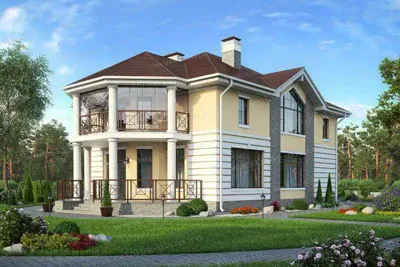 Проект дома 57-15