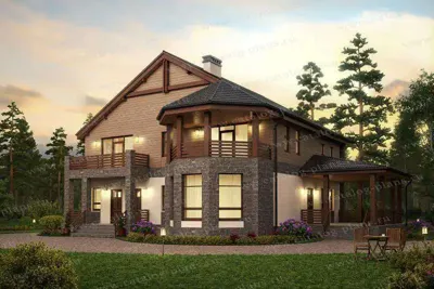 Проект дома 57-34B