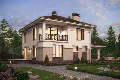 Проект дома 57-50