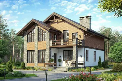 Проект дома 57-84A