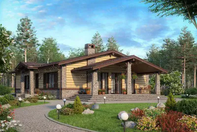 Проект дома 58-84A