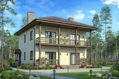 Проект дома 70-84G
