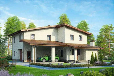 Проект дома 90-23