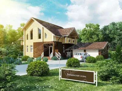 Проект дома Болдинская осень