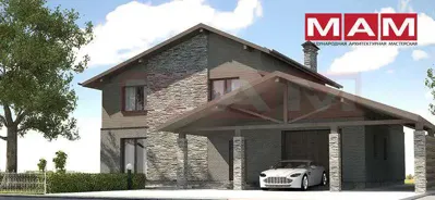 Проект дома Черкас 2 дизайн