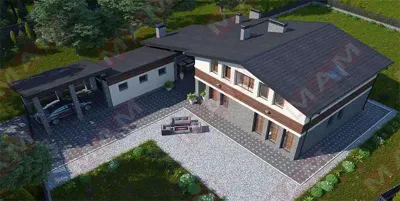 Проект дома Капучино дизайн