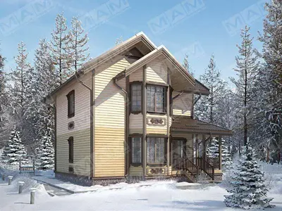 Проект дома карамель